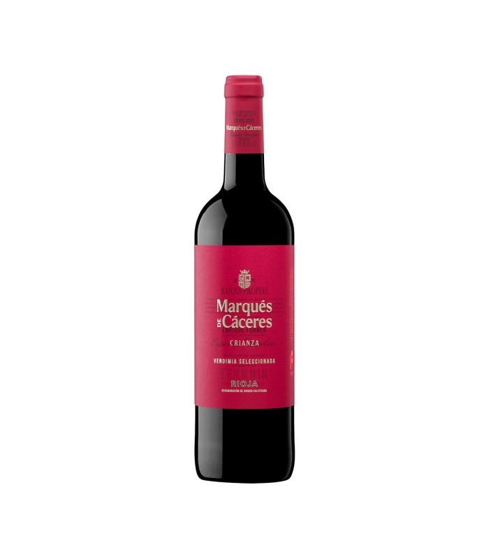 Vino tinto Marqués de Cáceres | Crianza | D.O. Rioja - 750 ml - Botella