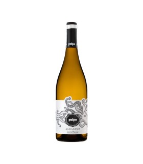 Vino blanco Pulpo | Albariño | D.O. Rías Baixas - 750 ml - Botella