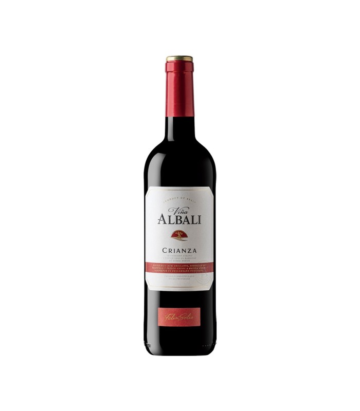 Vino tinto Viña Albali | Crianza | D.O. Valdepeñas - 750 ml - Botella