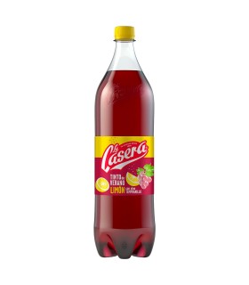 Tinto de verano La Casera | Sabor limón - 1,5 L - Caja de 6 botellas