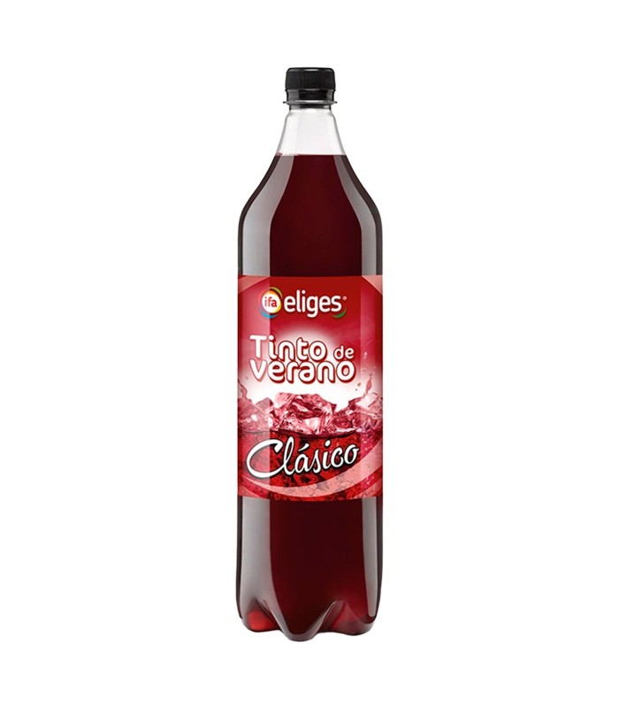 Tinto de verano IFA Eliges | Sabor clásico - 1,5 L - Caja de 6 botellas