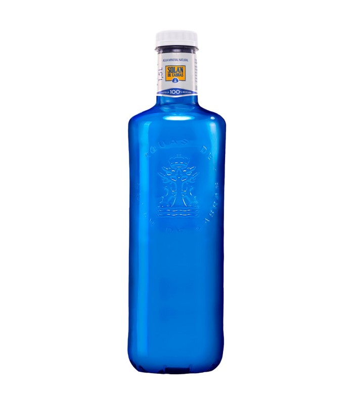 Agua mineral Solán de Cabras - 1,5 L - Caja de 6 botellas