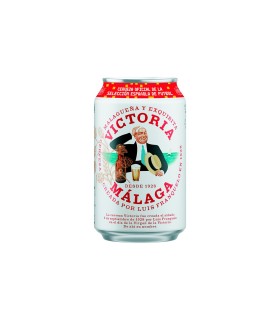 Cerveza Victoria Málaga - 330 ml - Caja de 24 latas