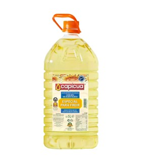Aceite de girasol Capicua | Alto oleico 80% - 5 L - Garrafa