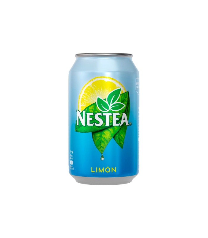 Refresco de té Nestea | Sabor limón - 330 ml - Caja de 24 latas