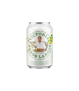 Cerveza Victoria Pasos Largos - 330 ml - Caja de 24 latas