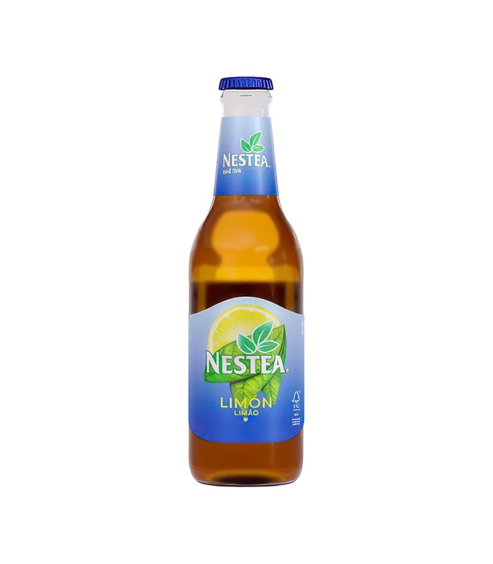 Refresco de té Nestea | Sabor limón - 330 ml - Caja de 24 botellas