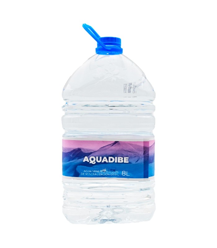 Agua mineral Aquadibe (Aqua Nevada) - 8 L