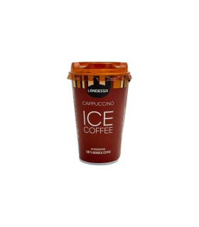 Café frío Landessa | Cappuccino - 230 ml - Caja de 10 vasos