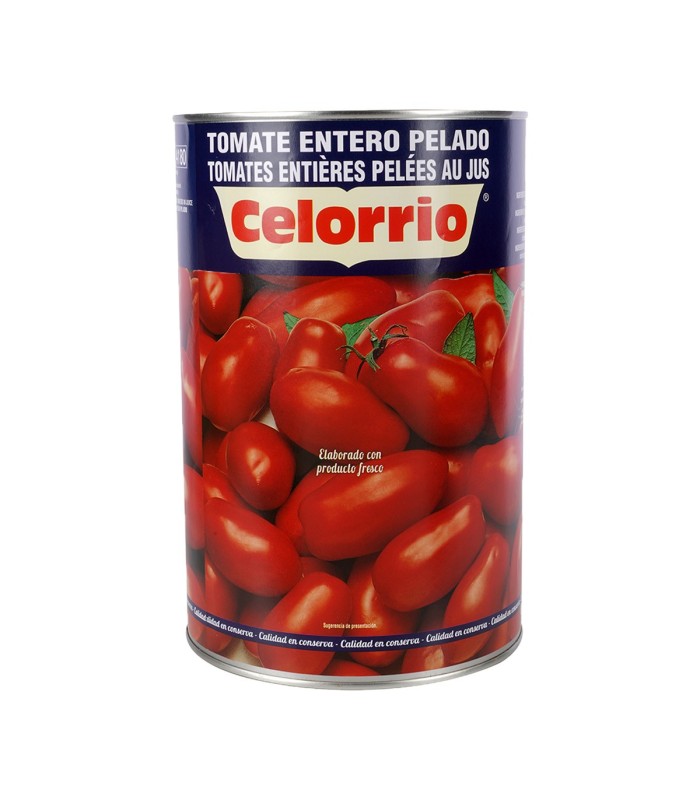 Tomate entero pelado Celorrio - 5 kg - Lata