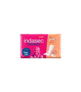 Compresas Indasec Discreet Maxi - 15 unidades