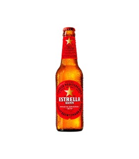 Cerveza Estrella Damm - 250 ml - Caja retornable de 30 botellas