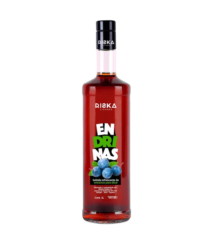 Bebida de endrinas sin alcohol Riska - 1 L