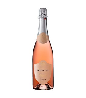 Vino rosado gasificado Provetto | Seco - 750 ml
