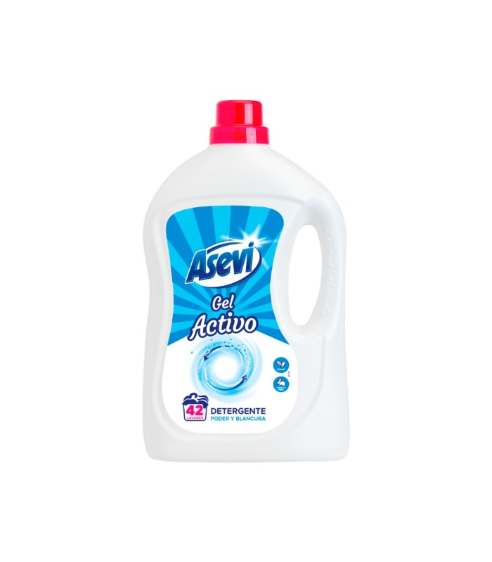 Detergente Asevi Gel Activo | 42 dosis - 2,18 L