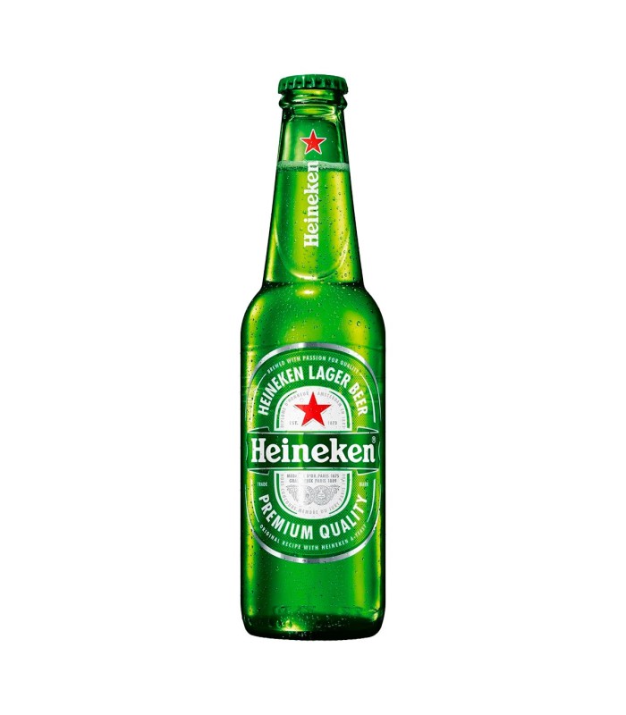 Cerveza Heineken - 330 ml - Caja de 24 botellas