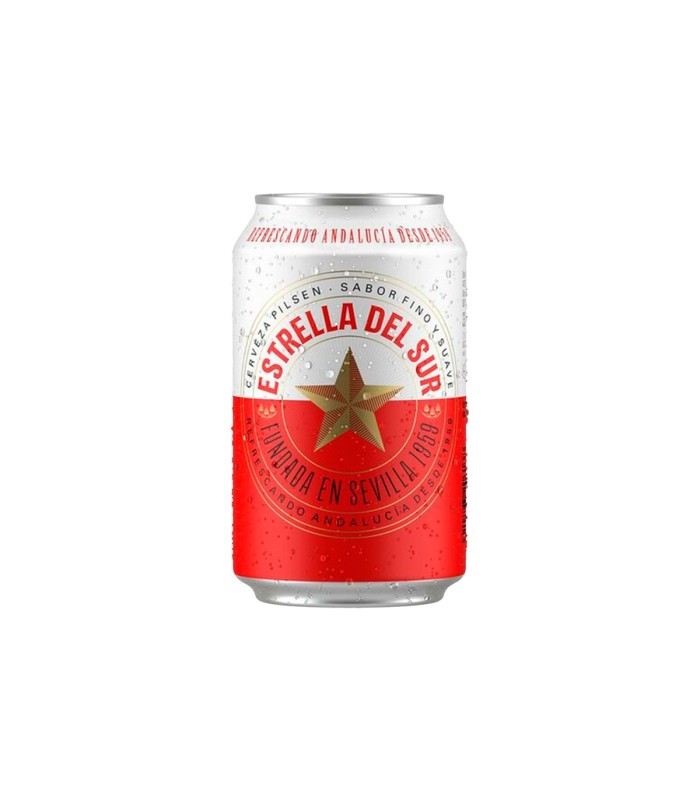 Cerveza Estrella del Sur - 330 ml - Caja de 24 latas