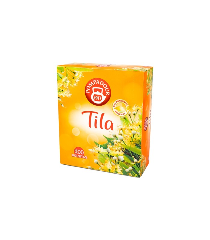 Tila Pompadour - Caja de 100 bolsitas