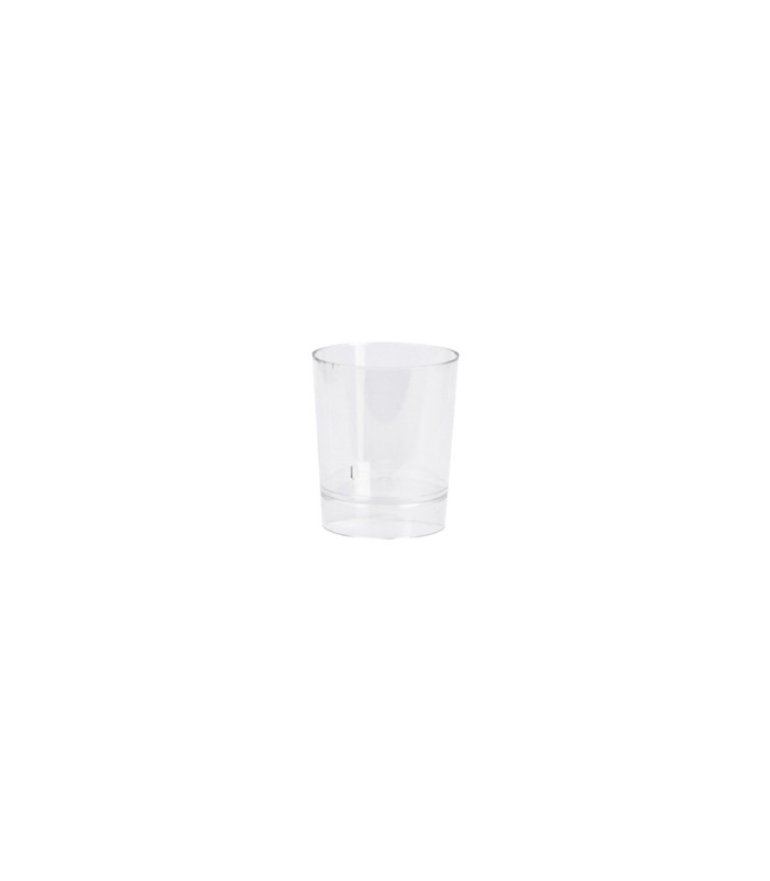 Vasos de chupito de plástico - Pack de 20 vasos