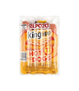 Salchichas Hot Dogs ElPozo - 275 g - Caja de 18 unidades