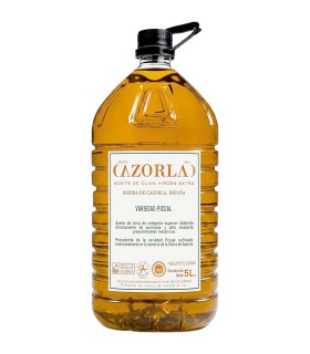 Aceite de oliva Aceites Cazorla | Picual - 5 L - Garrafa