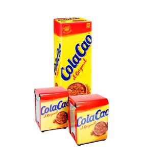 Cacao soluble monodosis ColaCao - 16 g - 50 sobres + 2 servilleteros de regalo