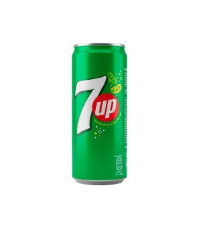 Refresco 7UP - 330 ml - Caja de 24 latas