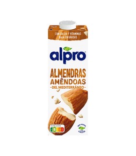 Bebida de almendras Alpro - 1 L - Caja de 6 briks