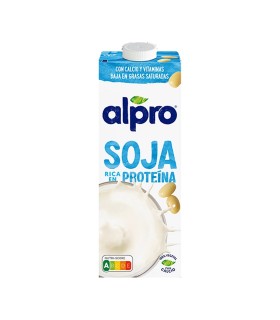 Bebida de soja Alpro - 1 L - Caja de 6 briks