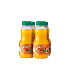 Bebida de naranja Don Simón Simon Life - 200 ml - Caja de 24 botellas