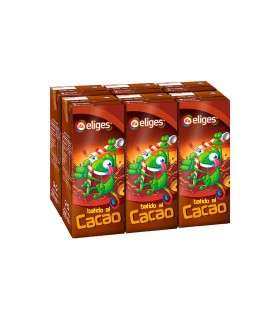 Batido de cacao IFA Eliges - 200 ml - Caja de 5 packs de 6 briks