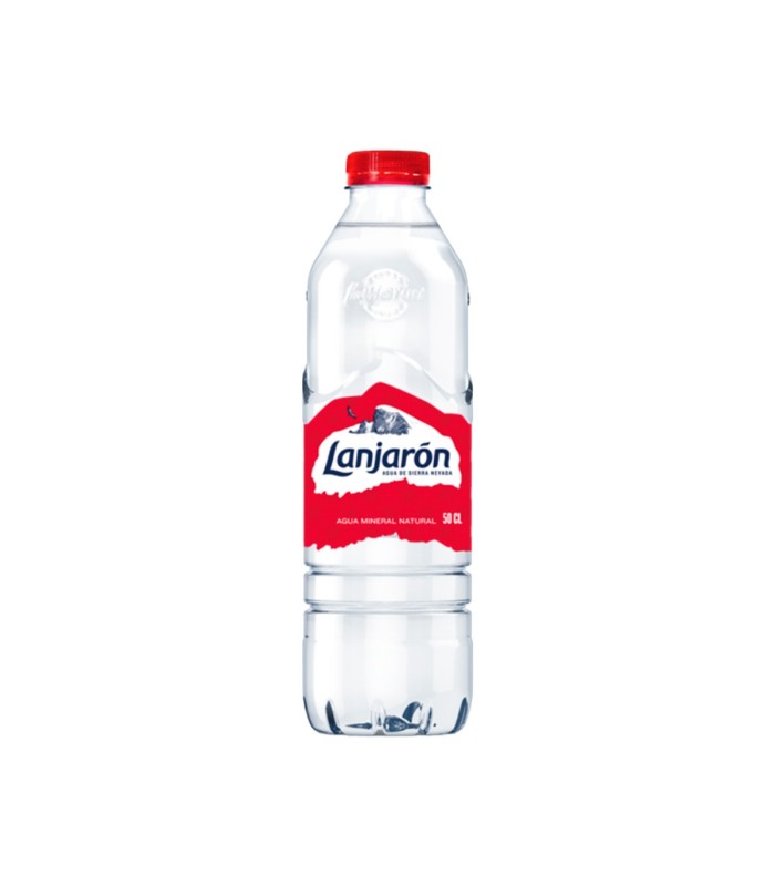 Agua mineral Lanjarón - 500 ml - Caja de 24 botellas