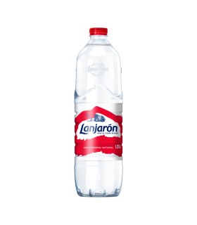 Agua mineral Lanjarón - 1,25 L - Caja de 15 botellas
