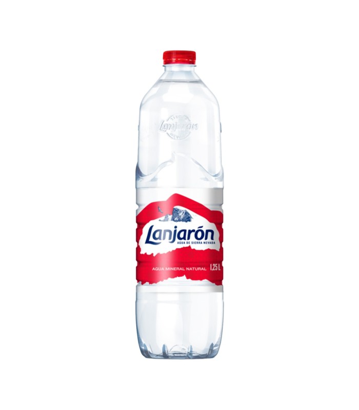Agua mineral Lanjarón - 1,25 L - Caja de 15 botellas