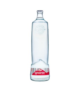 Agua mineral Lanjarón - 1 L - Caja retornable de 12 botellas