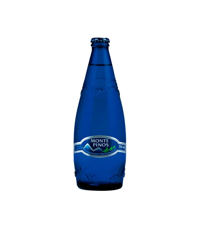 Agua mineral Monte Pinos - 500 ml - Caja retornable de 20 botellas