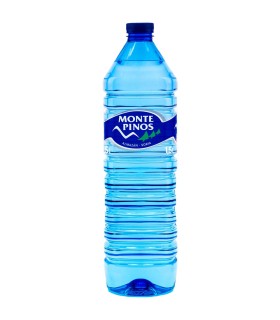 Agua mineral Monte Pinos - 1,5 L - Caja de 12 botellas