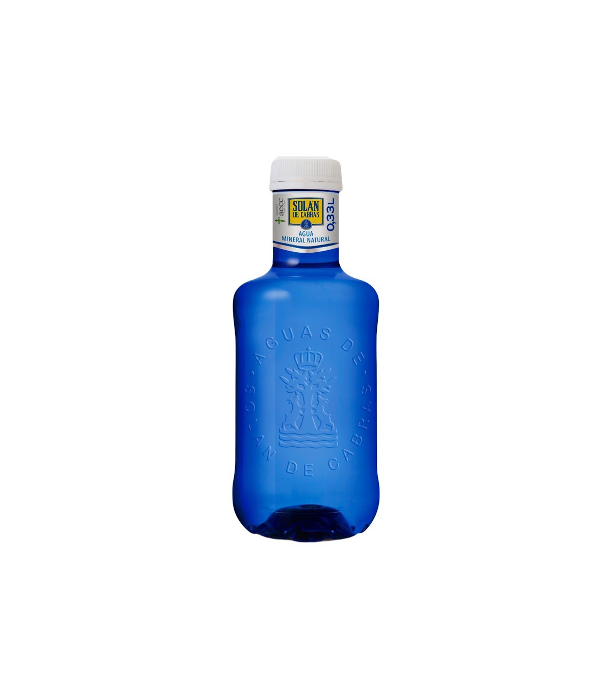 Agua mineral Solán de Cabras - 330 ml - Caja de 36 botellas