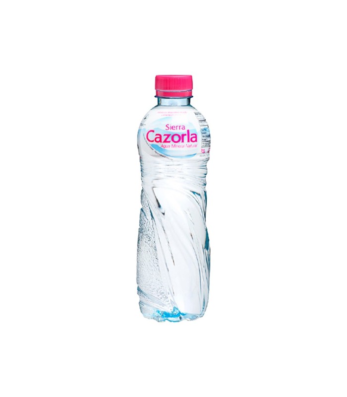 Agua mineral Sierra Cazorla - 500 ml - Caja de 12 botellas
