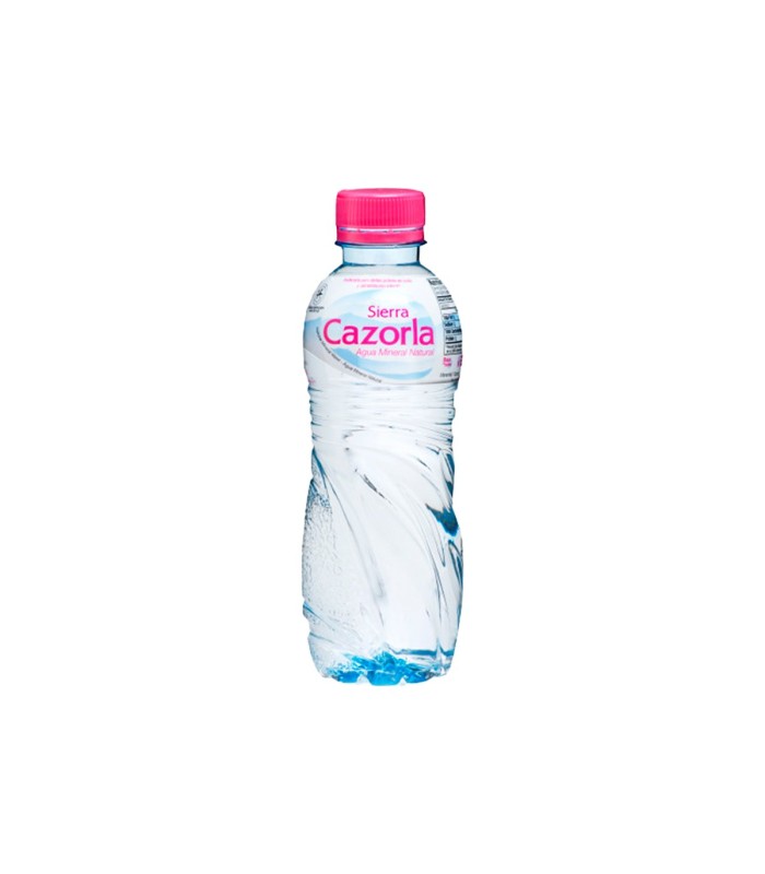 Agua mineral Sierra Cazorla - 330 ml - Caja de 35 botellas