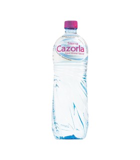 Agua mineral Sierra Cazorla - 1 L - Caja de 6 botellas