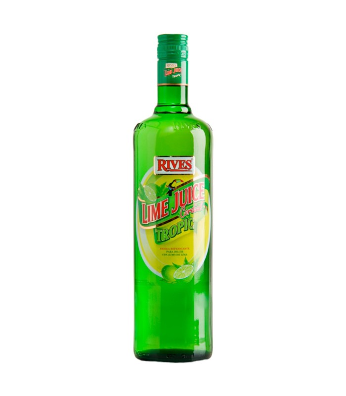 Licor sin alcohol Rives Lime Juice Tropic - 1 L - Botella