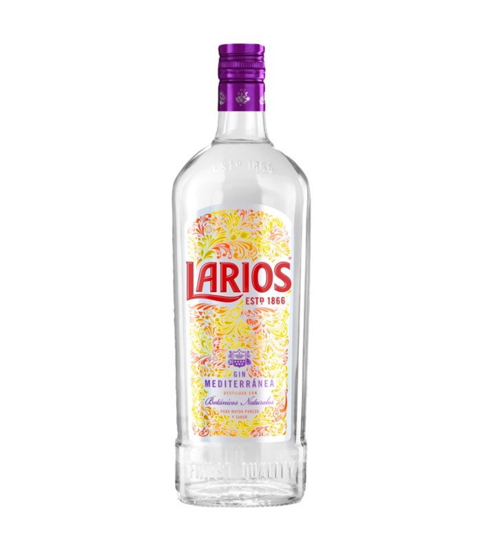 Ginebra Larios Dry - 1 L - Botella