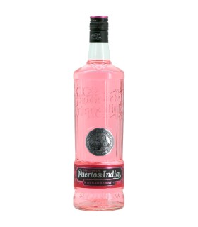 Ginebra Puerto De Indias Strawberry - 1 L - Botella