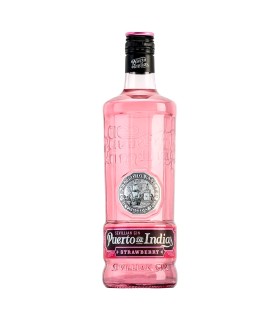 Ginebra Puerto De Indias Strawberry - 700 ml - Botella