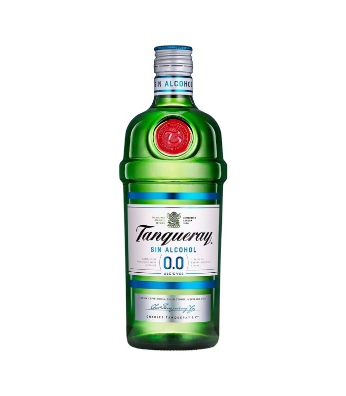 Ginebra sin alcohol Tanqueray 0,0% - 700 ml - Botella