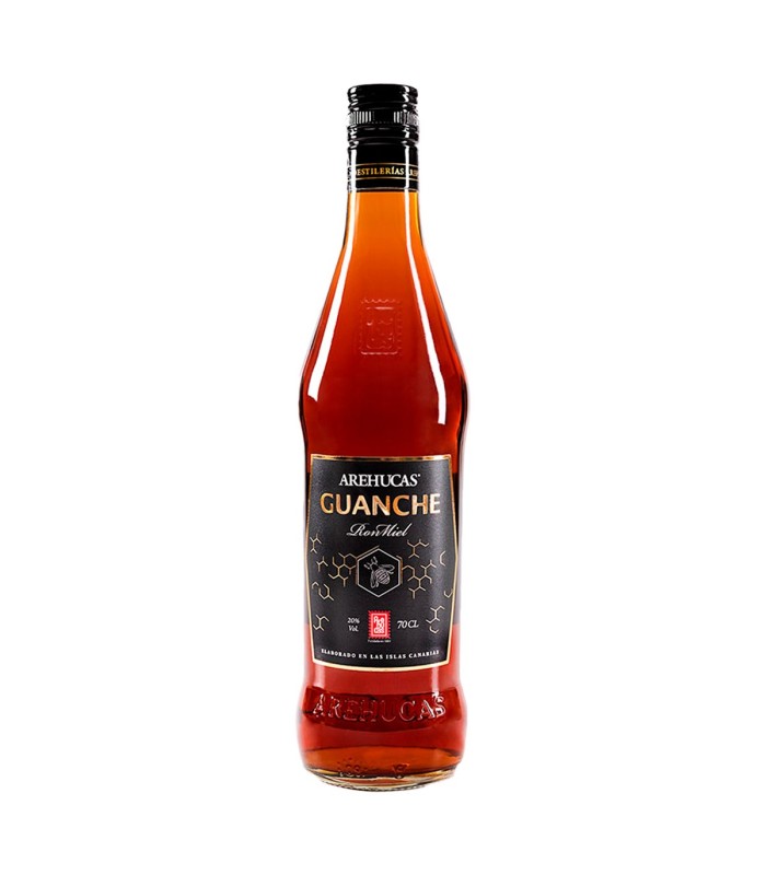 Ron miel Arehucas Guanche - 700 ml - Botella