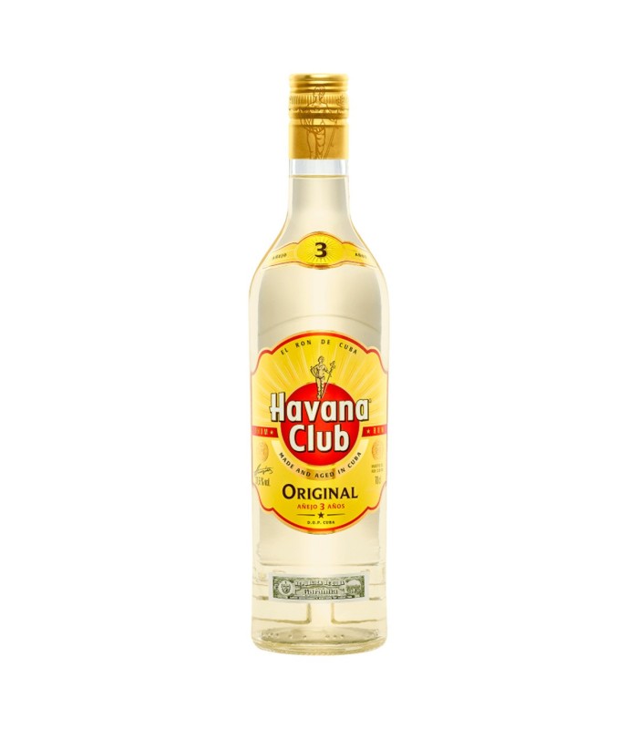Ron blanco Havana Club 3 Años - 700 ml - Botella