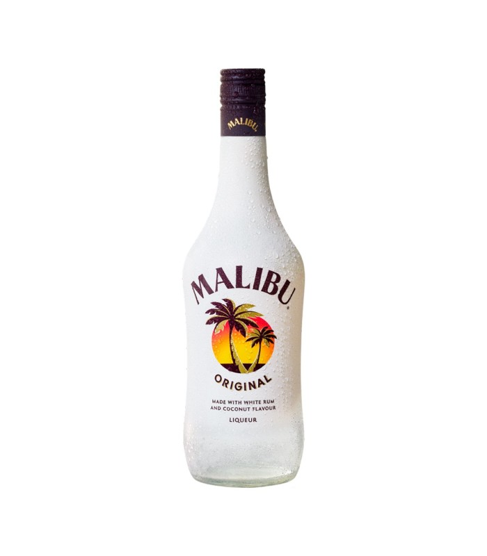 Ron blanco con coco Malibu - 700 ml - Botella