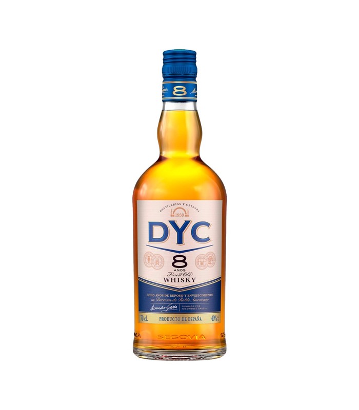 Whisky DYC 8 años - 700 ml - Botella